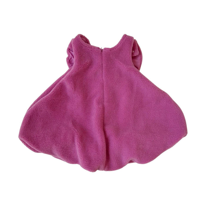 exclude-fall Dress Big Bow Teddy Fleece Dress