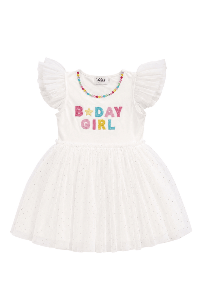 Lola + The Boys Dress Birthday Girl Tutu Dress