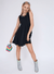 Black Rainbow Gems Tank Dress