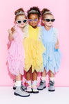 Lola + The Boys Dress Bubble Gum Pink Gigi Dress