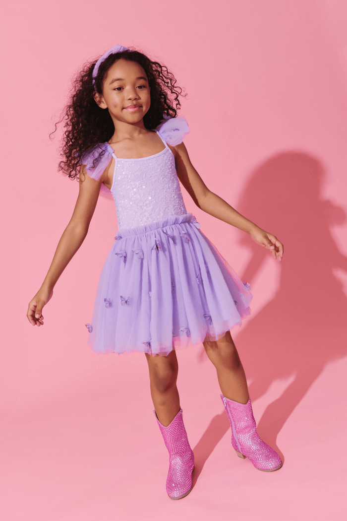 Lola + The Boys Dress Butterfly Tutu Dress