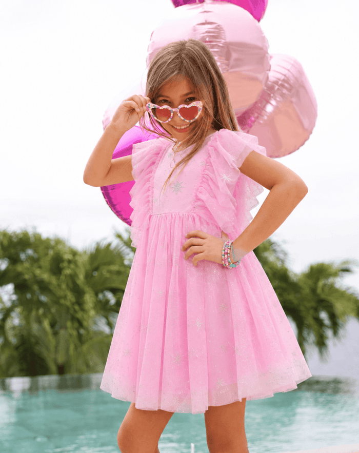 Lola + The Boys Dress Celestial Shimmer Dress