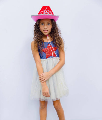 Lola + The Boys Dress Crystal Star Tutu Dress