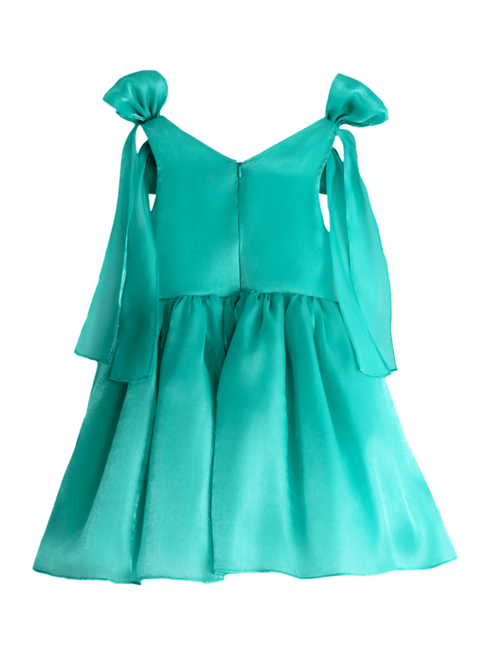 Lola + The Boys Dress Dreamy Pastel Bow Dress