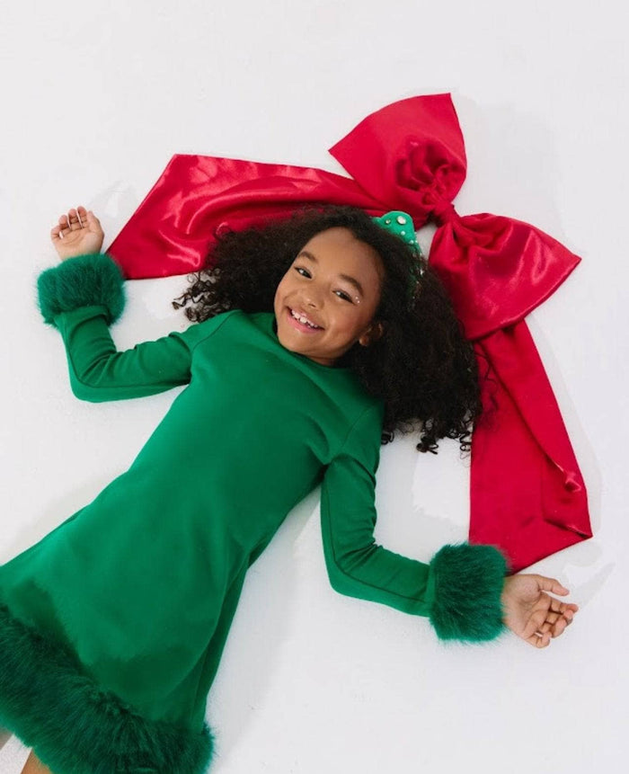 Lola + The Boys Dress Emerald Dress