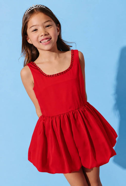 Lola + The Boys Dress Gems Bubble Dress