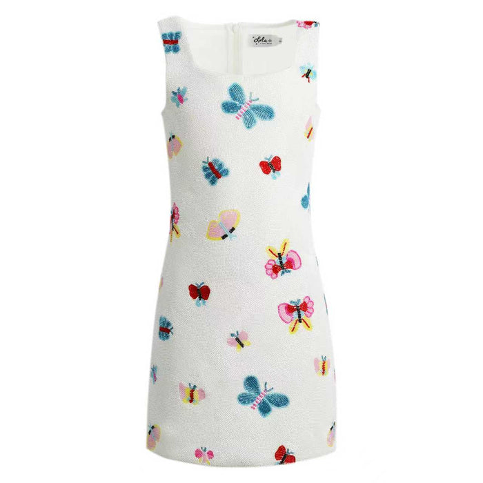 Hand-Beaded Butterfly Dress Hand-Beaded Butterfly Dress