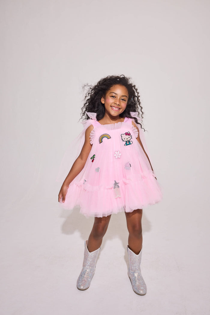 Lola + The Boys Dress Hello Kitty Dreams Tulle Dress