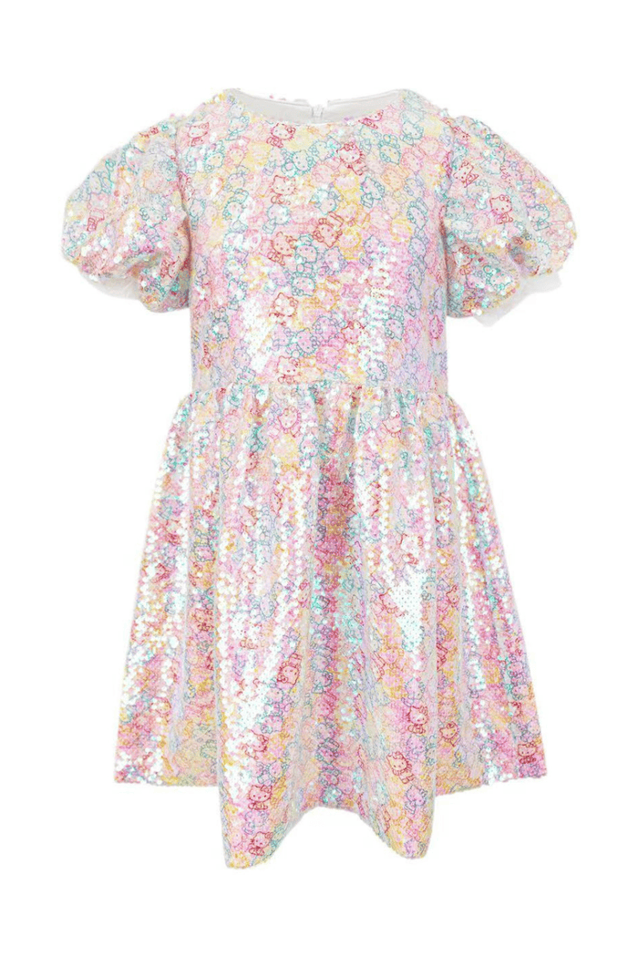 lola-hellokitty Dress Hello Kitty® Rainbow Icon Sequin Dress