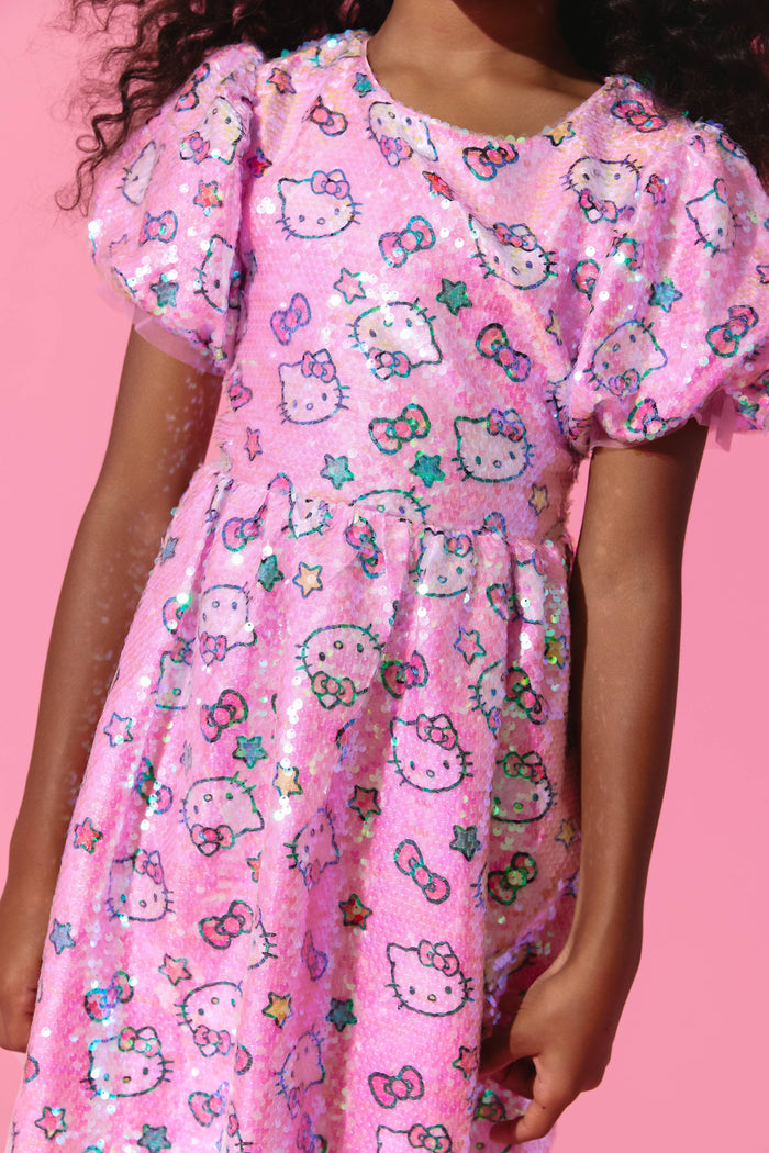 lola-hellokitty Dress Hello Kitty® Star Power Sequin Dress
