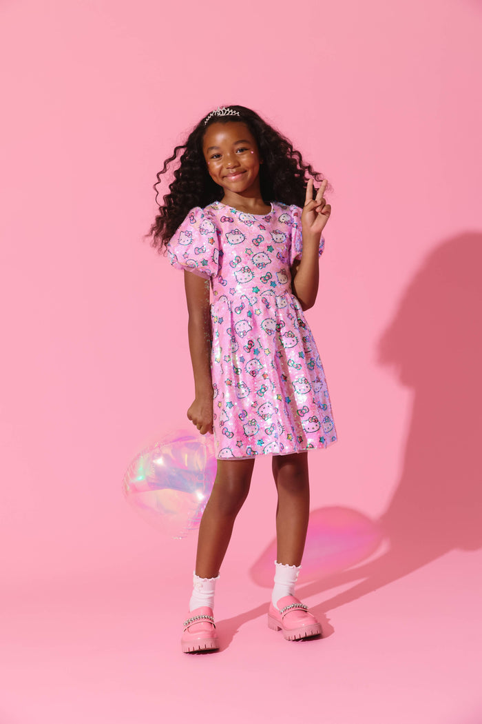 lola-hellokitty Dress Hello Kitty® Star Power Sequin Dress