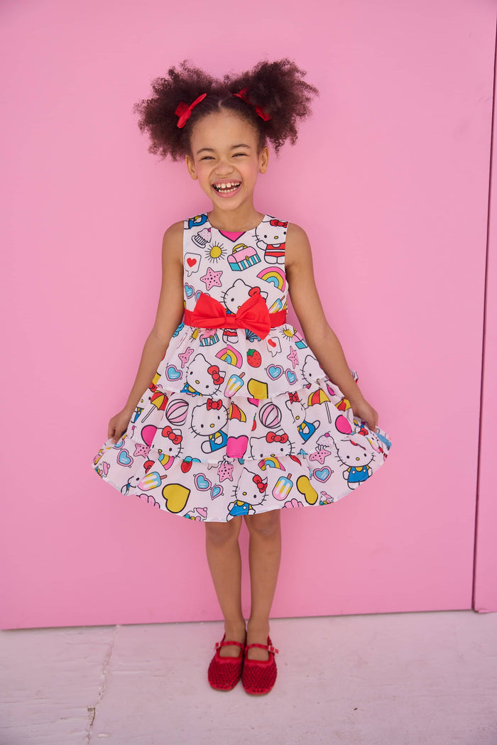 lola-hellokitty Dress Hello Kitty® Summer Ruffle Dress