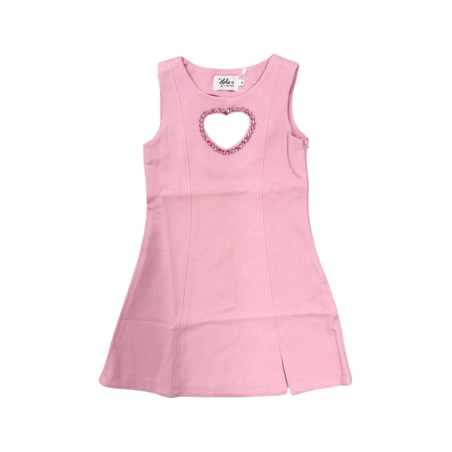 Irregular Crystal Heart Dress