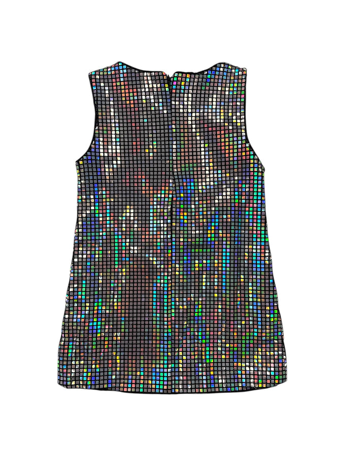 Lola + The Boys Dress 12/18 Irregular Disco Shimmer Dress