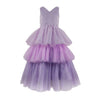 Lola + The Boys Dress Lavender Shimmer Tulle Party Dress