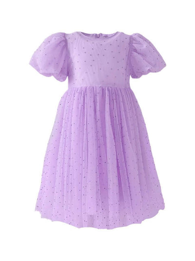 Lola + The Boys Dress Magic Lavender Crystal Dress