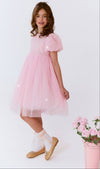 exclude-sale Dress Magic Pink Crystal Dress