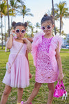 Lola + The Boys Dress Pink limited Edition Bejeweled Dress
