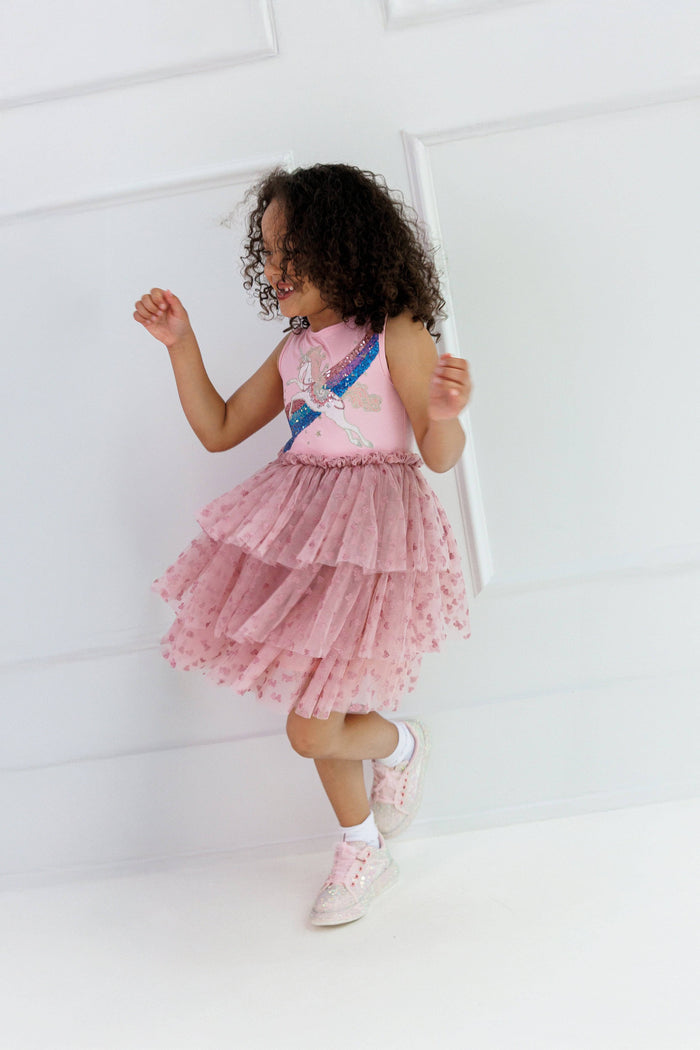 lola-new-arrival Dress Pink Unicorn Tutu Dress