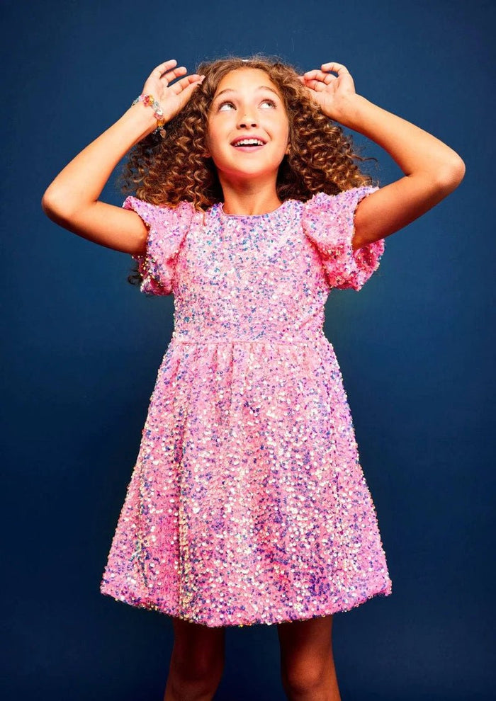 Pretty in Pink Sequin Dress Pretty in Pink Sequin Dress