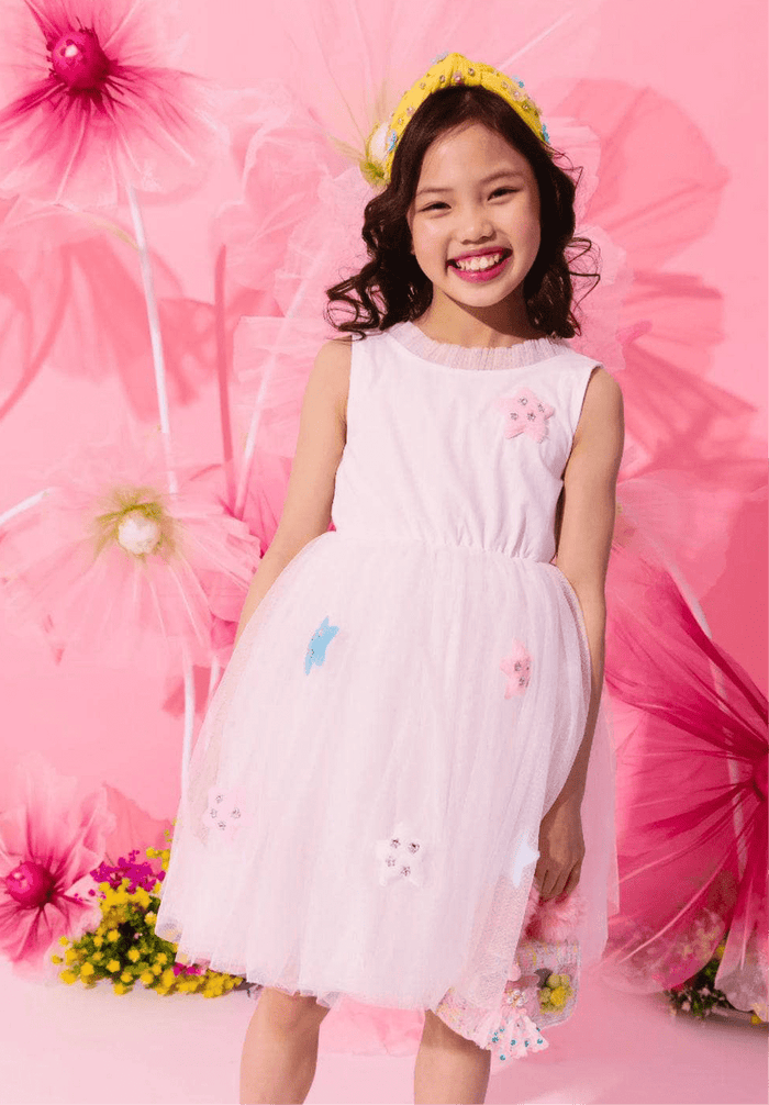 lola-new-arrival Dress Princess Rainbow Stars Dress