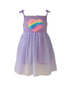 Lola + The Boys Dress Rainbow Love Tutu Dress