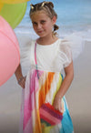 Lola + The Boys Dress Rainbow Ruffle Dream Dress