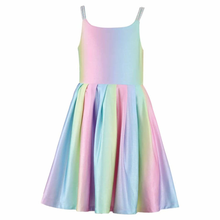 Lola + The Boys Dress Rainbow Sherbet Dress