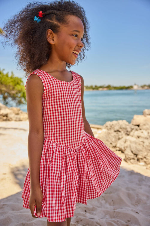 Lola + The Boys Dress 2 Red Plaid Mini Dress