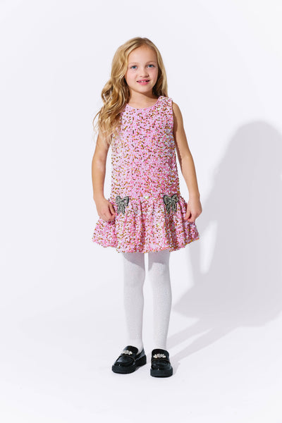 exclude-new-arriv Dress Rosie Bows Dress