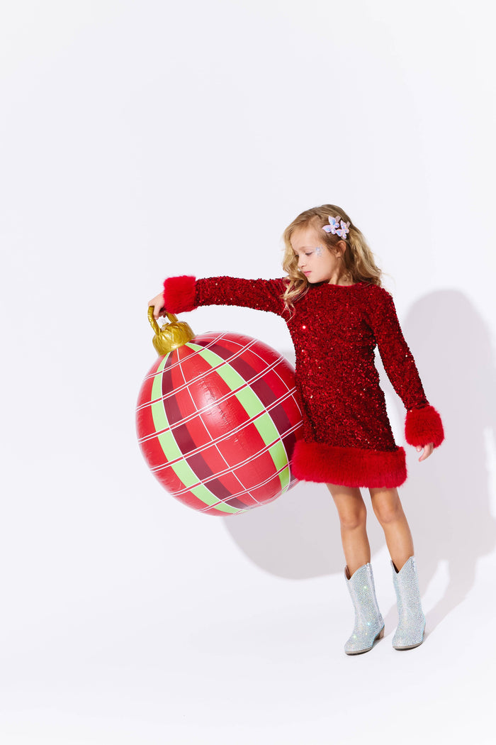 Lola + The Boys Ruby Shimmer Dress, 4 Lola + The Boys Ruby Shimmer Dress, 4