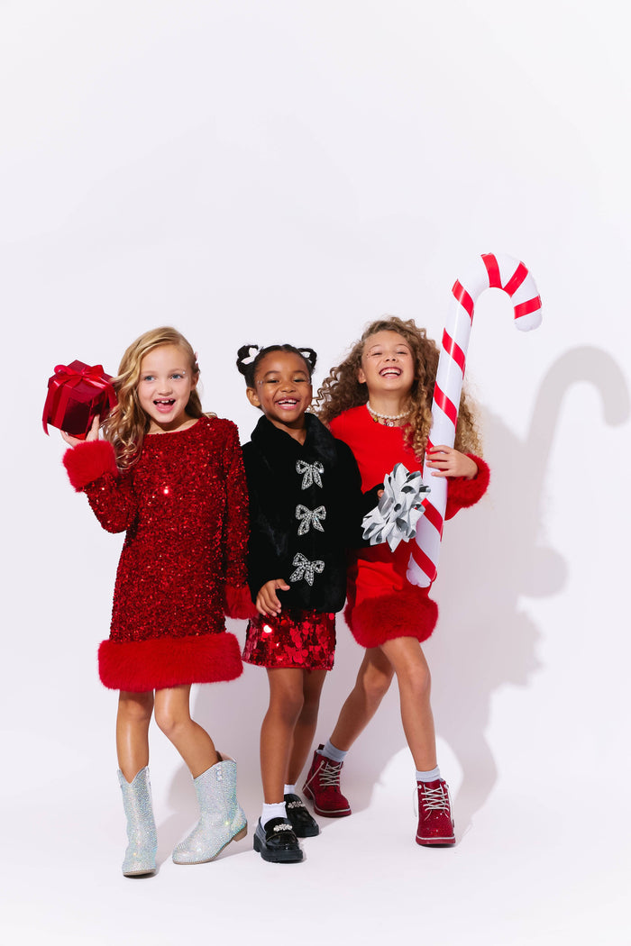 Ruby Shimmer Dress Ruby Shimmer Dress