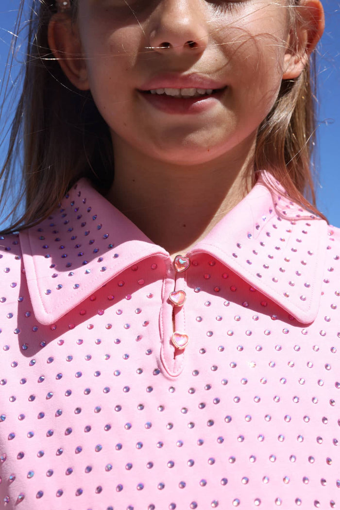 Lola + The Boys Dress Stardust Polo Dress