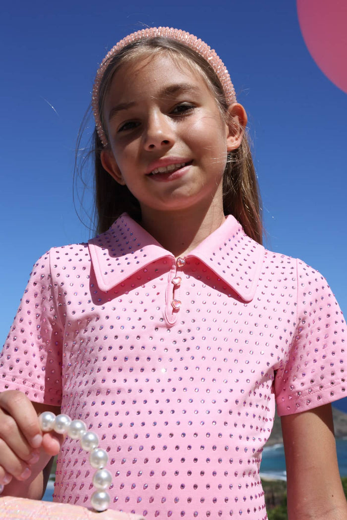 Lola + The Boys Dress Stardust Polo Dress