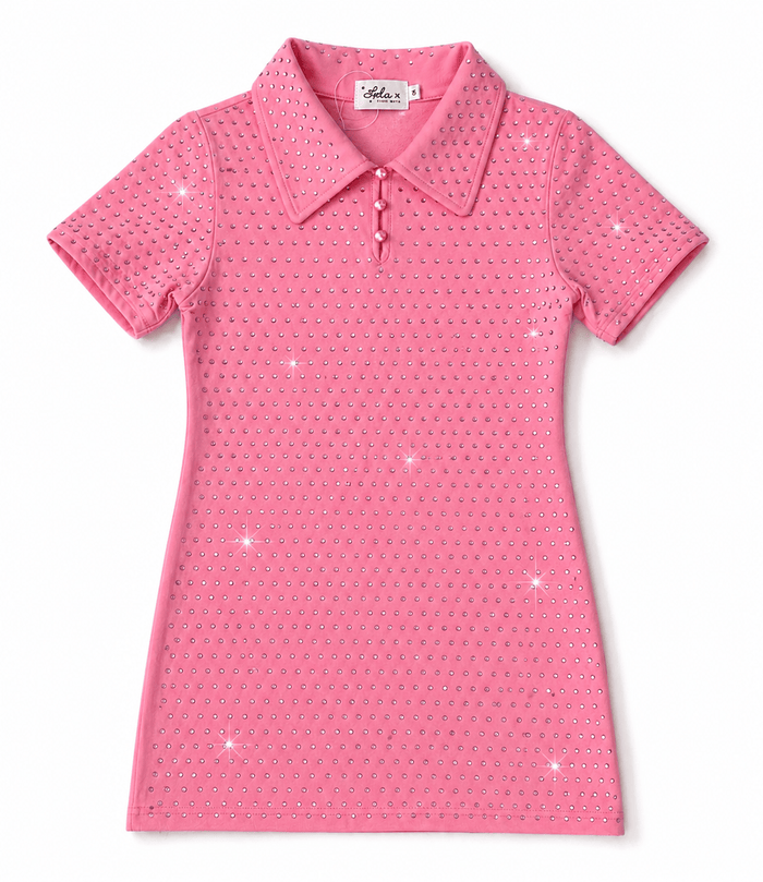 Lola + The Boys Dress Stardust Polo Dress