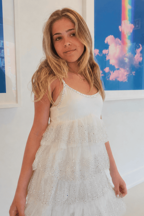 Lola + The Boys Dress Stardust Tier Dress