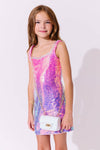 exclude-new-arriv Dress Sunset Ombre Shimmer Dress