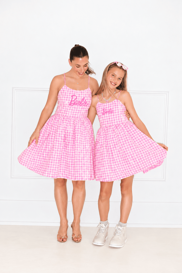 Lola + The Boys Dress Sweet Barbie™ Sequin Dress