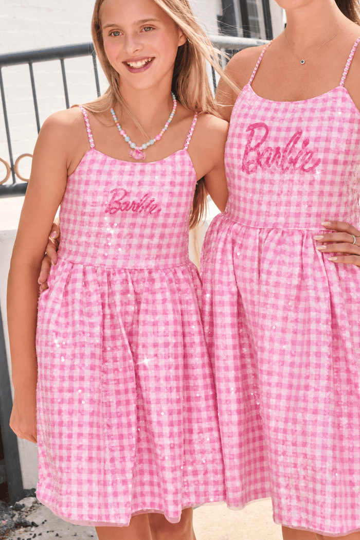 Lola + The Boys Dress Sweet Barbie™ Sequin Dress