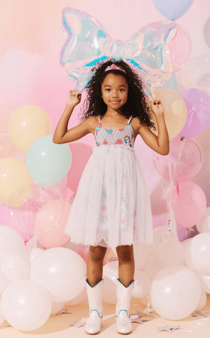 Lola + The Boys Dress Sweet Candy Summer Pony Dress