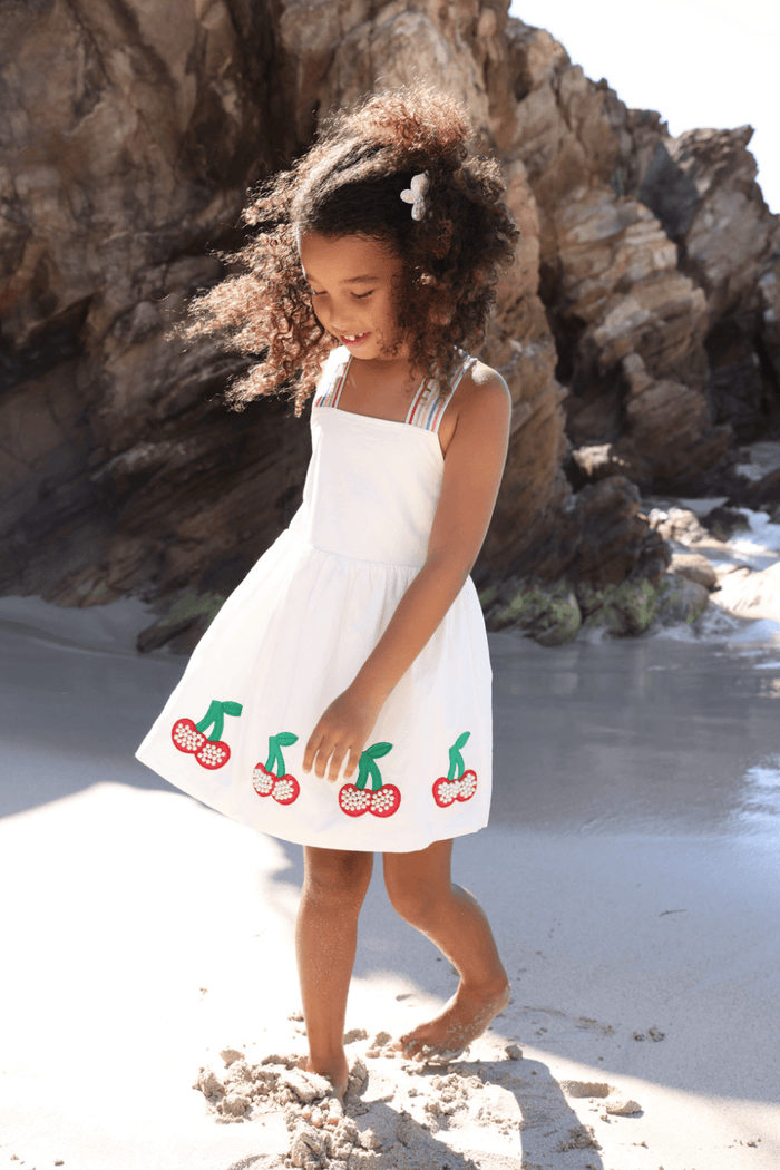 Lola + The Boys Dress Sweet Cherry Summer Dress