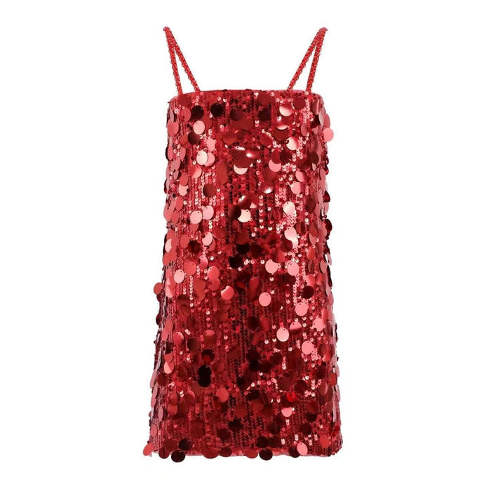 Paillette Ruby Party Dress Teen/Women Paillette Ruby Party Dress Teen/Women