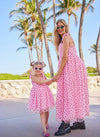 exclude-sale Dress Women's Pink Hearts Tank Dress