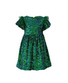 Lola + The Boys Dresses Emerald Shimmer Party Dress