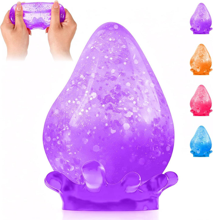 Lola + The Boys Purple Drop Squishy Toy