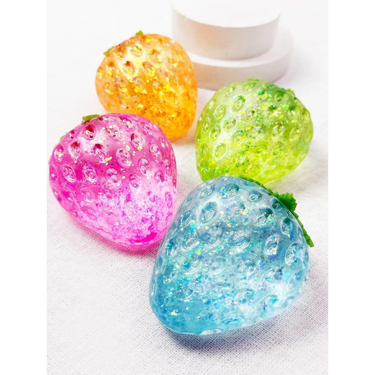 Sugary Strawberry Squishy Toy
