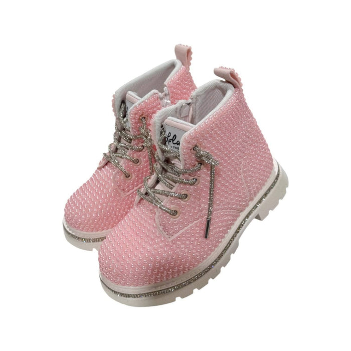 Lola-spring-25 Footwear Bubble Gum Shimmer Boots
