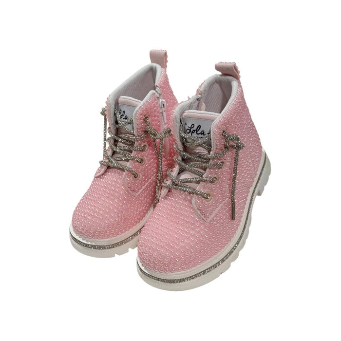 Lola-spring-25 Footwear Bubble Gum Shimmer Boots