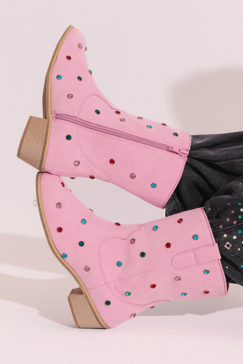 Lola + The Boys Footwear Confetti Gem Cowgirl Boots