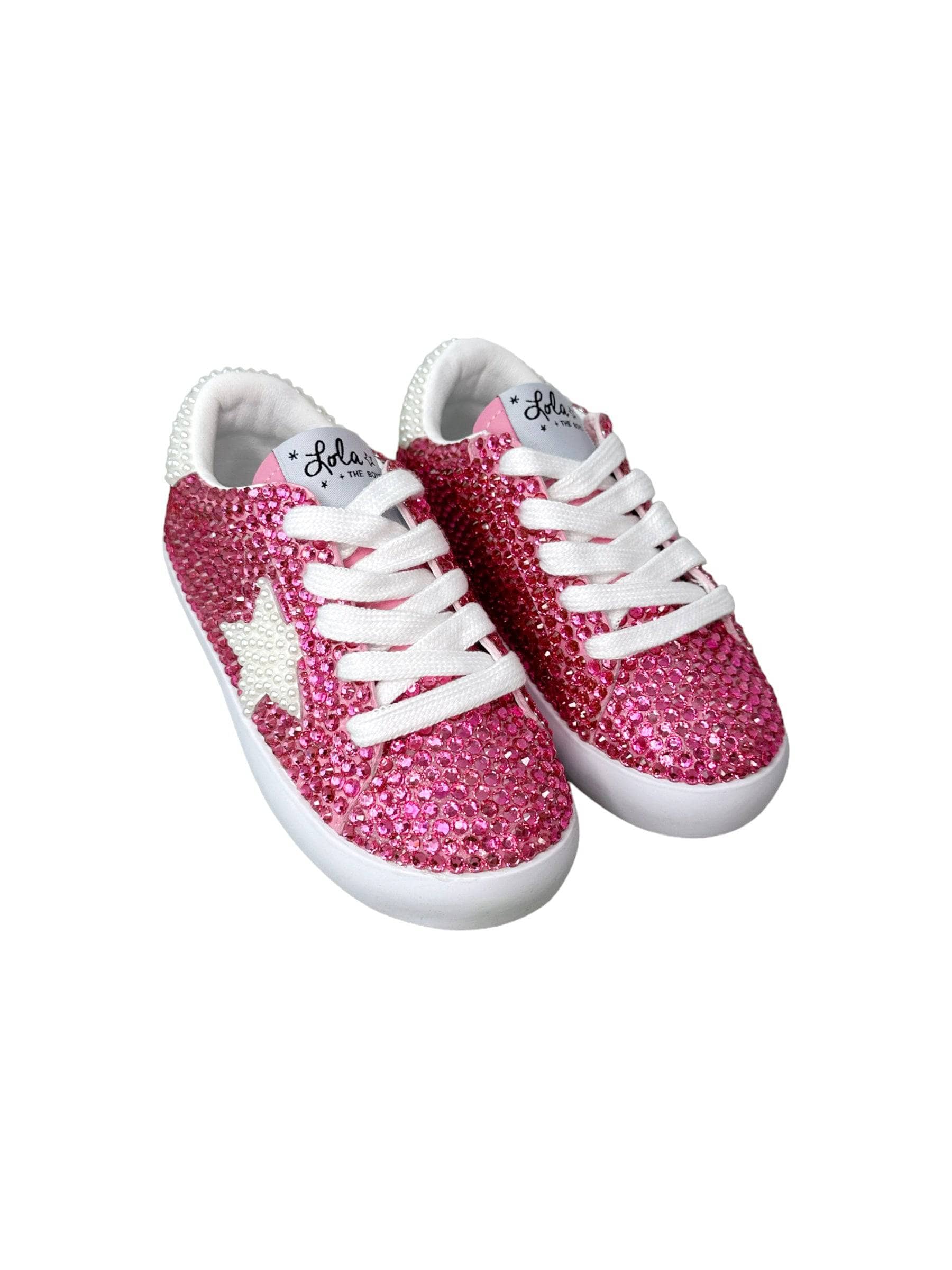 Diamonds and Pearls Sparkle Sneakers, 11C (28)